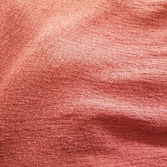 Dark Mauve Pink 100% Organic Linen Tunic. Sz L. - Picture 10 of 11